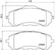 Hella Σετ Τακάκια για Peugeot 308