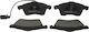 LPR Brakes Σετ Τακάκια Εμπρός για Volkswagen Transporter / T4
