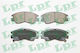 LPR Brakes Σετ Τακάκια Εμπρός για Mitsubishi L200 / Pajero / Tredia