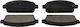 LPR Brakes Brake Pad for Chevrolet Aveo / Cruze / Orlando / Trax / Volt Opel Astra / Mokka / Ampera / Cascada / Mokka X