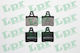 LPR Brakes Σετ Τακάκια