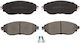 LPR Brakes Brake Pad Front for Opel Vivaro Renault Trafic