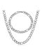 Bode Herren Set Armbänder Kette aus Stahl