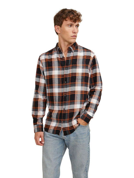 Jack & Jones Long-sleeved Cotton Shirt Checked ...