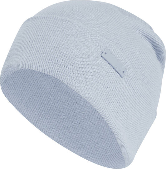 Tonal Met Bean Beanie Unisex Beanie Gestrickt in Hellblau Farbe