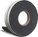 Viosarp Foam Self-Adhesive Tape Draft Stopper Window / Door in Gray Color 8mx2cm