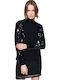 Damen Jacke in Schwarz Farbe