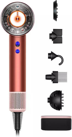 Dyson HD16 Supersonic Nural Gift Pack Hair Dryer with Diffuser 1600W Strawberry Bronze/Blush Pink