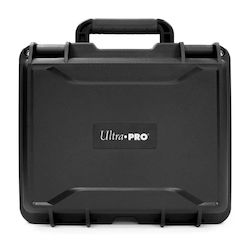 Gamegenic Lair 600+ Funda Para Cartas | Caja Multifuncional Con Separador Acrílico Y Tapa Convertible | Roja
