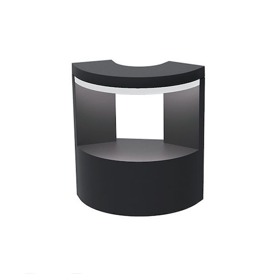 Elmark Felinar de exterior montat pe perete LED IP54 10W cu Alb Natural Lumină
