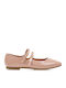 Damen Ballerinas aus Lackleder Rosa