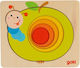 Kids Peg Puzzle Caterpillar 5pcs Goki
