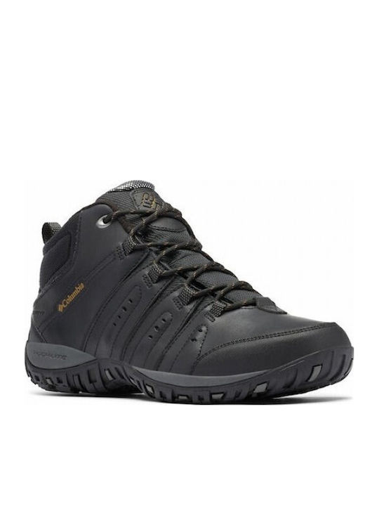 Columbia Woodburn Ii Chukka Men's Hiking Waterproof Boots With Gore-Tex Membrane Black
