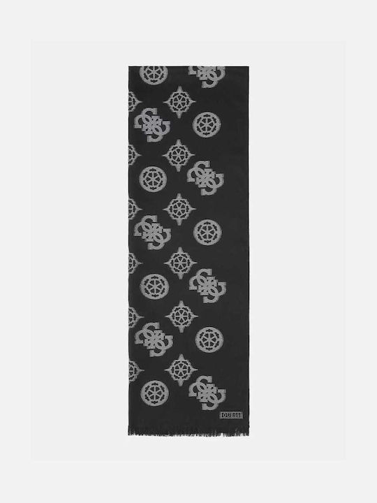 Guess Women's Wool Scarf Black