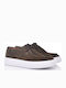 Men's Leather Moccasins Green
