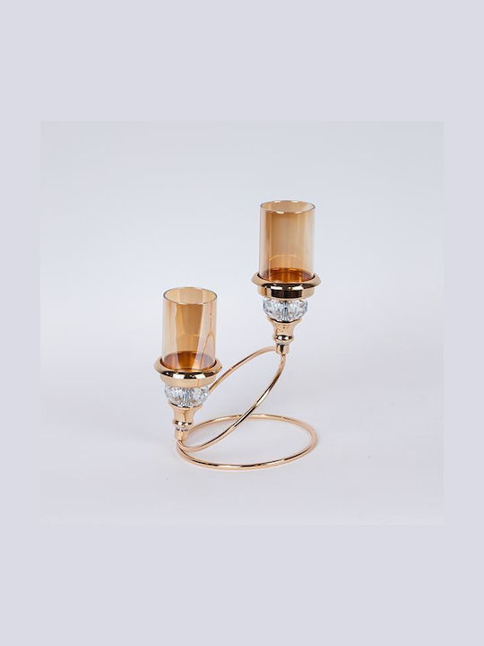 Set of Metal Candle Holders Set of Metal Candle Holders