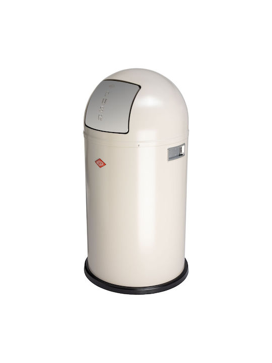 Wesco Wesco Pushboy Mülleimer Kunststoff Beige ...