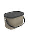 Rotho Babydesign Kunststoff-Mülleimer 3,2 l Braun