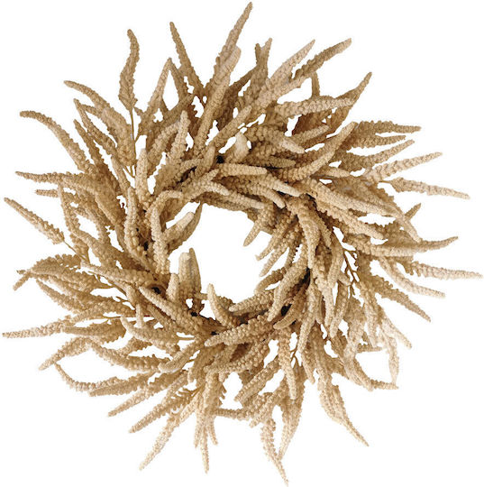 Kranz aus künstlichen Pflanzen Beige 65cm InTheBox