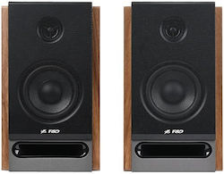 Fenda Αυτοενισχυόμενα Ηχεία με Bluetooth 50W (Ζεύγος) Καφέ
