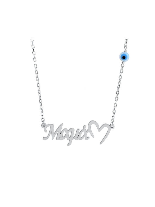 Ioannou24 Necklace Mum from Silver