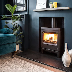 Charnwood Skye 5 Μεταλλική Ξυλόσομπα Brown