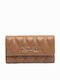 Violet Large Women's Wallet Classic Brown