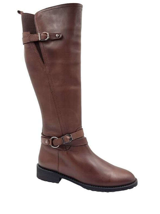 Mago Shoes Women's Boots Tabac Brown