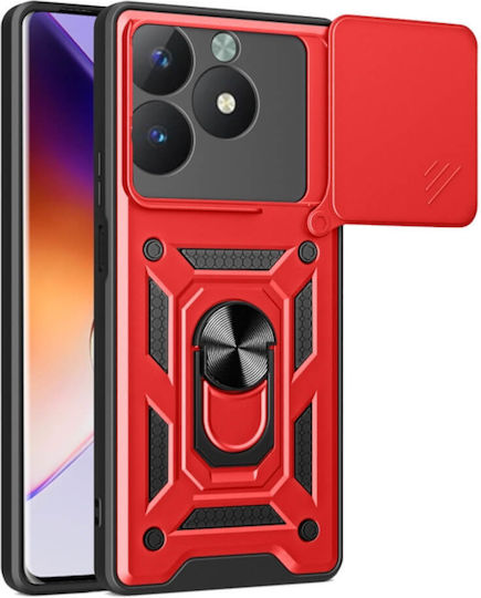 Задна корица Силикон Червен (REALME C61, REALME C63)