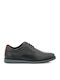 Men's Synthetic Leather Casual Shoes Black