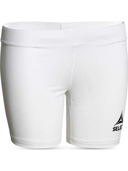 Select Sport Γυναικείο Ισοθερμικό Σορτς Compression Λευκό