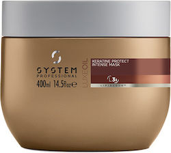 System Professional Luxeoil L3l Keratin Protect Intense Haarmaske 400ml System Professional Luxeoil L3l Keratin Protect Intense Haarmaske 400ml