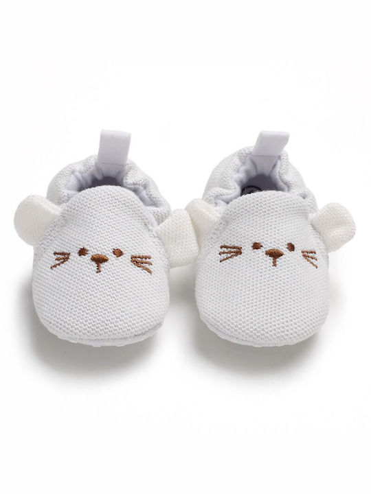 Angelbox Baby Slippers White