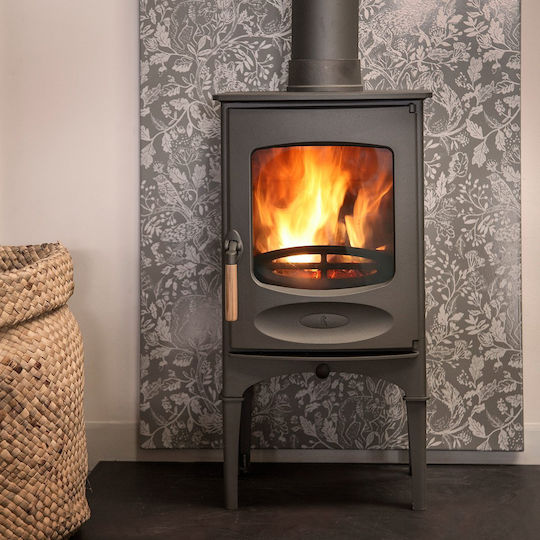 Charnwood C-Four Steel Wood Stove 4.9kW Brown