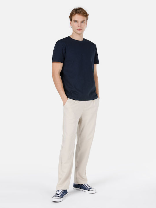Sweatpants without Elastic White