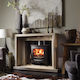 Charnwood C-Seven Oțel Soba pe lemne 7.1kW Bronz