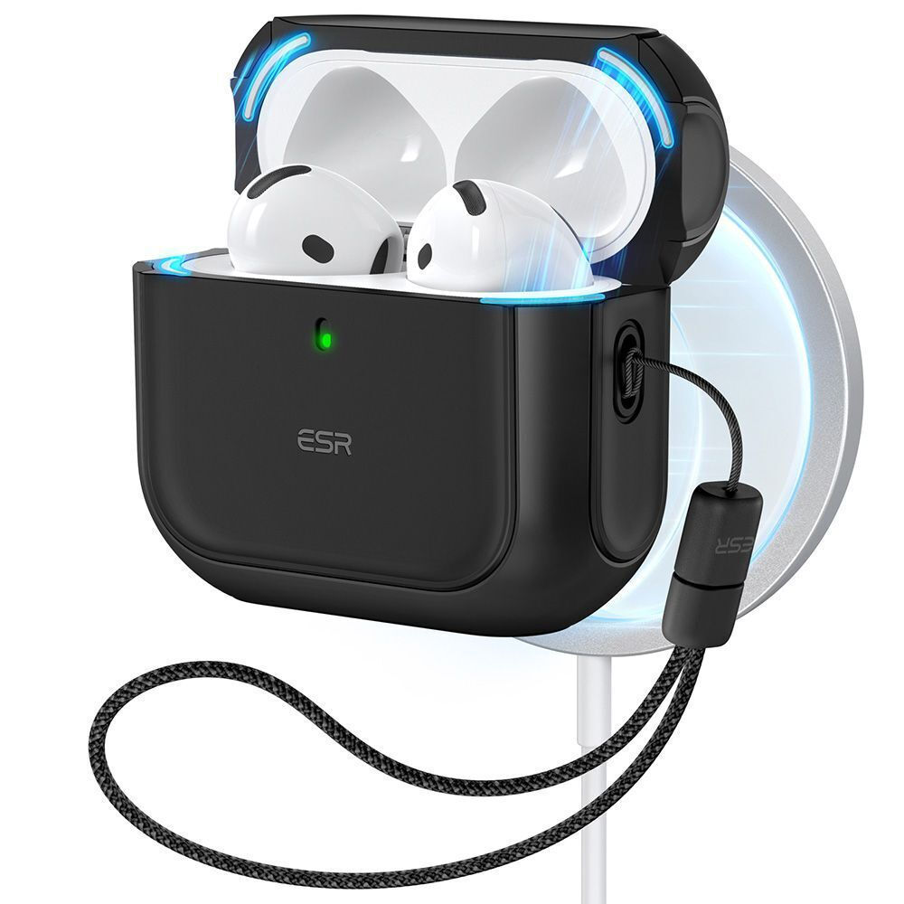 Θήκη AirPods 4 Orbit Hybrid (μαύρο)