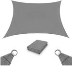 Waterproof Gray Garden Sunshade 3x2 M