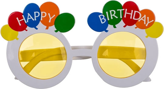 Out of the Blue Happy Birthday Glasses for Party with Theme Happy Birthday Made of Plastic