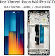 Οθόνη με Μηχανισμό Αφής για Xiaomi Poco M6 Pro 4G (Μωβ)