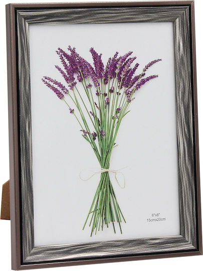 Keskor Рамка За Снимки Кафява Сива Антик Пластмасова 15x20
