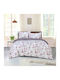 Espree Duvet Cover Set Cotton Single with Pillowcase 160x240 Mary Rose