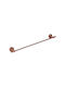 Geesa Single Wall-Mounted Bathroom Rail ​50x50cm Silver