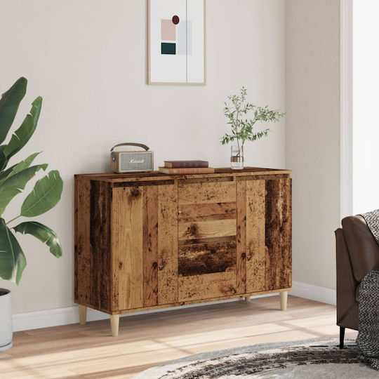 Wooden Sideboard Brown 120x35x70cm