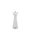ILSA Manual Set Spice Mills made of Plastic in White Color 16cm 1pcs