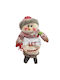 XMASfest Christmas Figure SNowman Length 32cm