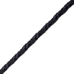 Κορδόνι Rayon Σχέδιο Σκούρο Μπλε 0.7cm Μέτρο