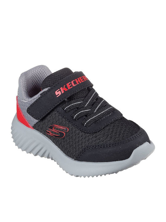 Skechers BOUNDER Kids Sneakers with Scratch Black