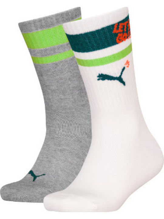 PUMA Παιδικές Κάλτσες Dobotex Green 2 Ζευγάρια