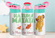 Kids Water Bottle Thermos Stainless Steel with Straw 360ml Various Designs or Colors Personalized